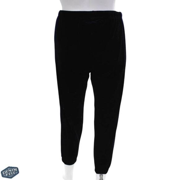 Aviator Nation Women’s Velvet Rainbow Five Stripe Sweatpants – Navy - Picture 5 of 10